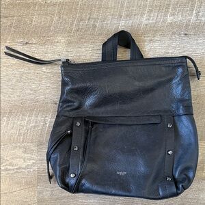 Botkier Noho Black Leather Backpack
